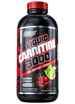 Карнитин Nutrex Liquid Carnitine 3000 473 ml (Cherry Lime)