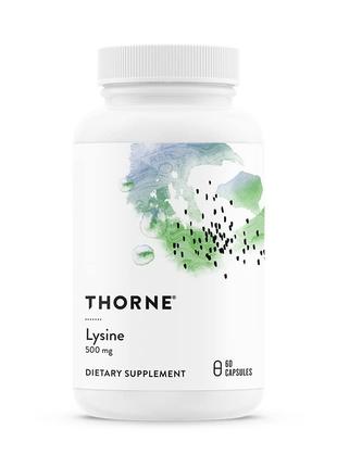 L-лизин Thorne Research L-Lysine 60 caps
