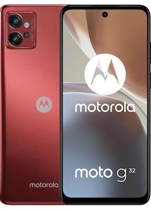 Смартфон Motorola Moto G32 6/128GB Dual Sim Satin Maroon (PAUU...