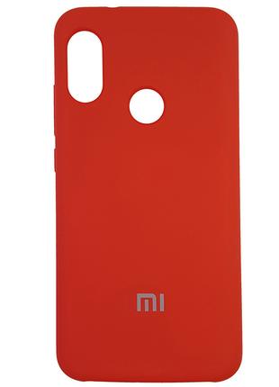 Чохол силіконовий для Xiaomi Redmi 6 Pro Red (14)