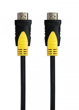Кабель Maxxter HDMI — HDMI V 2.0 (M/M), 1 м, чорний (VP-HDMI-1...