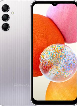 Смартфон Samsung Galaxy A14 SM-A145 4/128GB Dual Sim Silver (S...