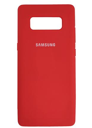Чохол силіконовий для Samsung Note 8 Red (14)