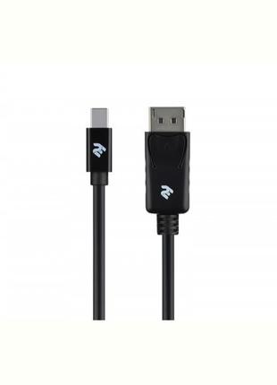 Кабель 2E mini DisplayPort - DisplayPort (M/M), 2 м, Black (2E...