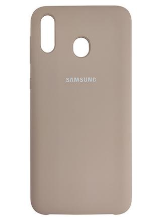 Чохол силіконовий для Samsung M20 Sand Pink (19)