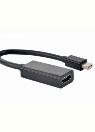 Адаптер Cablexpert mini DisplayPort - HDMI (M/F), Black (A-mDP...
