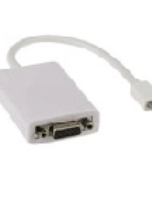 Адаптер Voltronic mini DisplayPort - VGA (M/F), 0.3 м, White (...