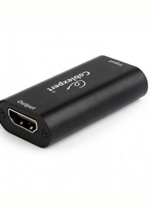 Ретранслятор Cablexpert HDMI — HDMI (F/F), 19+19пин, Black (DR...