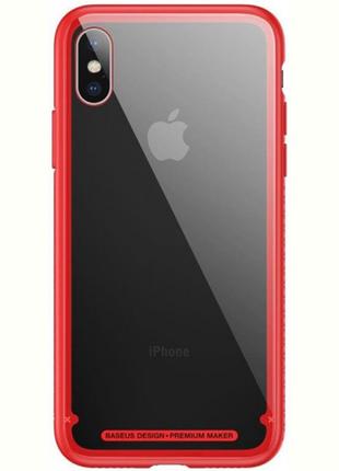 Чохол для Apple iPhone X Red (WIAPIPHX-YS09)