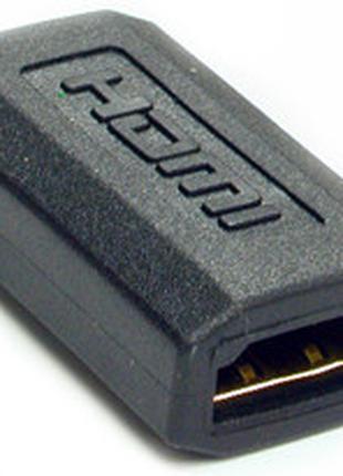 Перехідник Atcom HDMI — HDMI (F/F), Black (3803)