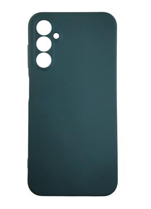 Чохол силіконовий для Samsung A24 Dark Green