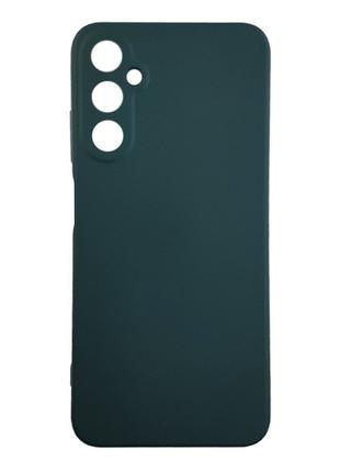 Чохол силіконовий для Samsung A05s Dark Green