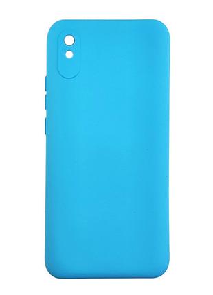 Чохол силіконовий для Xiaomi Redmi 9A Blue (3)