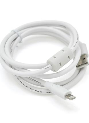 Кабель HIGH SPEED USB з ФІЛЬТРОМ для Iphone 5/6 — Ipad 4 білий...