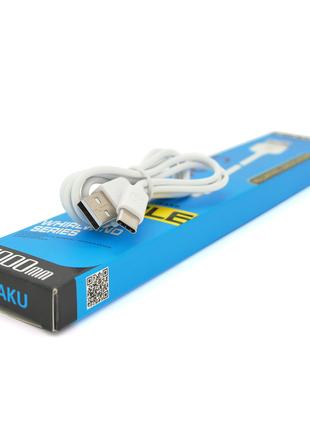 Кабель iKAKU XUANFENG charging data cable for iphone, White, д...