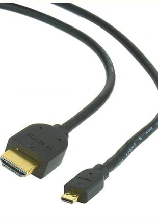 Кабель Cablexpert HDMI — micro-HDMI V 2.0 (M/M), 4.5 м, Black ...