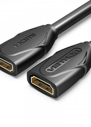 Кабель Vention HDMI — HDMI V 2.0 (F/F), 0.5 м, Black (AAXBD)