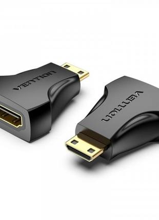 Адаптер Vention HDMI — mini-HDMI (F/M), чорний (AISBO)