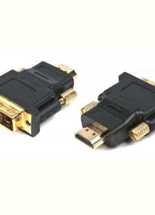 Адаптер Cablexpert HDMI — DVI (M/M), Black (A-HDMI-DVI-1)