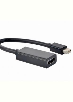 Адаптер Cablexpert mini DisplayPort — HDMI (M/F), 0.15 м, Blac...