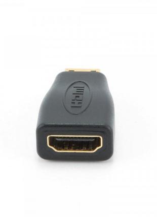 Адаптер Cablexpert HDMI — mini-HDMI (F/M), Black (A-HDMI-FC)