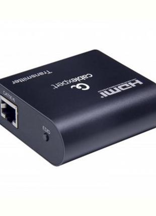 Подовжувач Cablexpert HDMI — RJ-45 (F/F), до 60 м, Black (DEX-...
