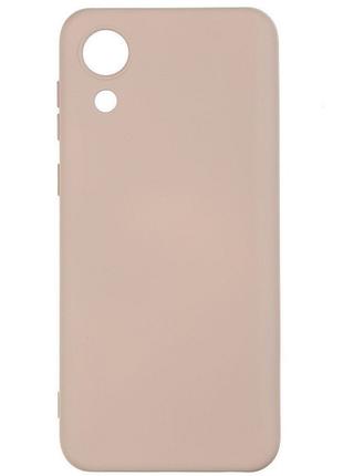 Чохол силіконовий для Samsung A03 Core (A032F) Sand Pink