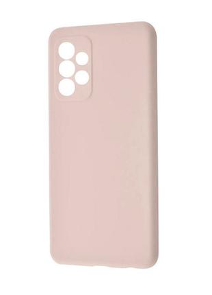 Чохол силіконовий для Samsung A53 Sand Pink