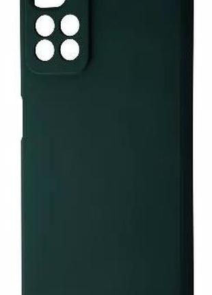 Чохол силіконовий для Xiaomi Redmi Note 11 Pro Dark Green