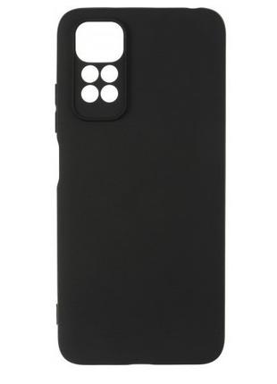 Чохол силіконовий для Xiaomi Redmi Note 11/Note 11s Black (18)