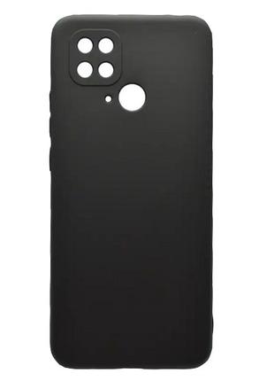 Чохол силіконовий для Xiaomi Redmi 10C Black (18)