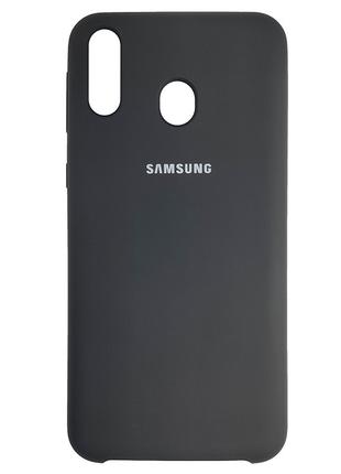 Чохол силіконовий для Samsung M20 Black (18)