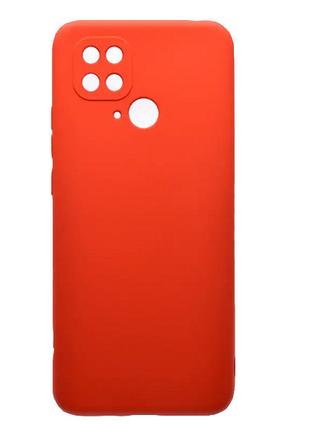 Чохол силіконовий для Xiaomi Redmi 10C Red (14)