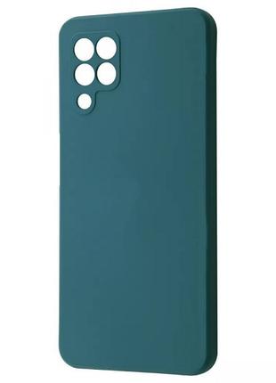 Чохол силіконовий для Samsung M32/A22 Dark Green (48)