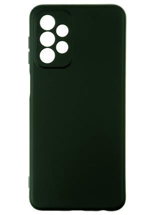 Чохол силіконовий для Samsung A23 Dark Green