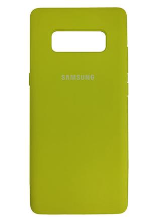 Чохол силіконовий для Samsung Note 8 Sun Yellow (43)