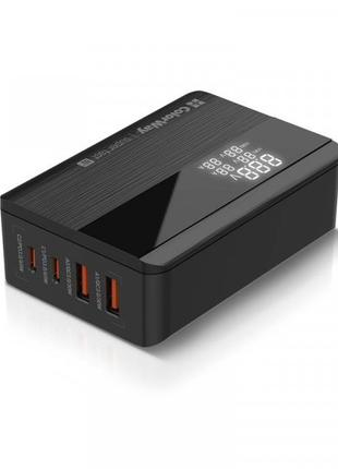Мережевий зарядний пристрій ColorWay Power Delivery (2 USB-A +...