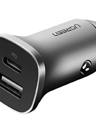 Автомобільний зарядний пристрій UGREEN CD130 Dual USB Car Char...