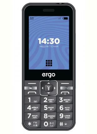 Мобільний телефон Ergo E281 Dual Sim Black