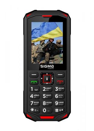 Мобільний телефон Sigma mobile X-treme PA68 Dual Sim Black/Red...