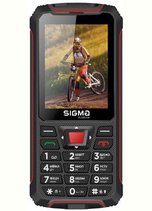 Мобільний телефон Sigma mobile X-treme PR68 Dual Sim Black/Red...