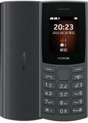 Мобільний телефон Nokia 105 2023 Charcoal (no charger)