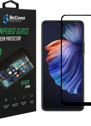 Захисне скло BeCover для Tecno Pova 3 (LF7n) Black (708163)