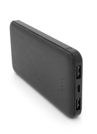 Powerbank ASONIC AS-P10 10000mAh, Output 2USB, Black, (215g), ...