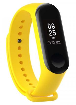 Ремінець BeCover для Xiaomi Mi Band 4/3 Yellow (704130)