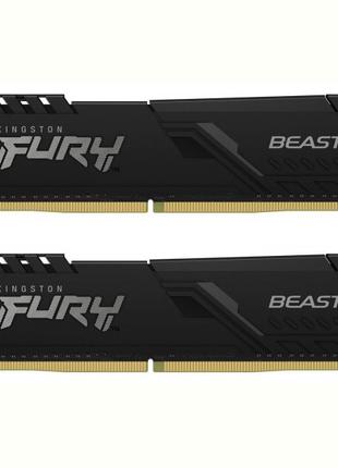 Модуль памяти DDR4 2x4GB/3200 Kingston Fury Beast Black (KF432...