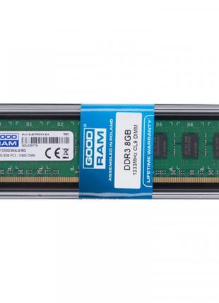 Модуль памяти DDR3 8GB/1333 GOODRAM (GR1333D364L9/8G)