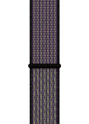 Ремінець для Apple Watch (38-40mm) Sport Loop Nike Violet/Black