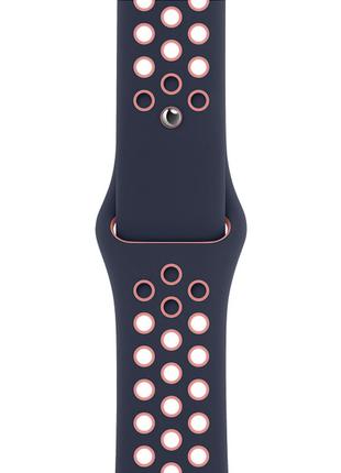 Ремінець для Apple Watch (38-40mm) Nike Sport Band Blue/Pink