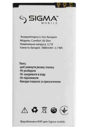 Акумулятор SIGMA Comfort 50Slim (800 mAh)